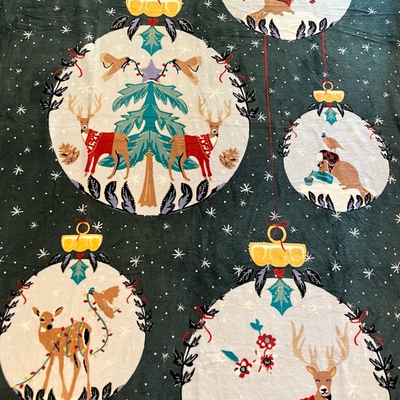 Vera Bradley Bedding New Vera Bradley Xl Christmas Throw Blanket